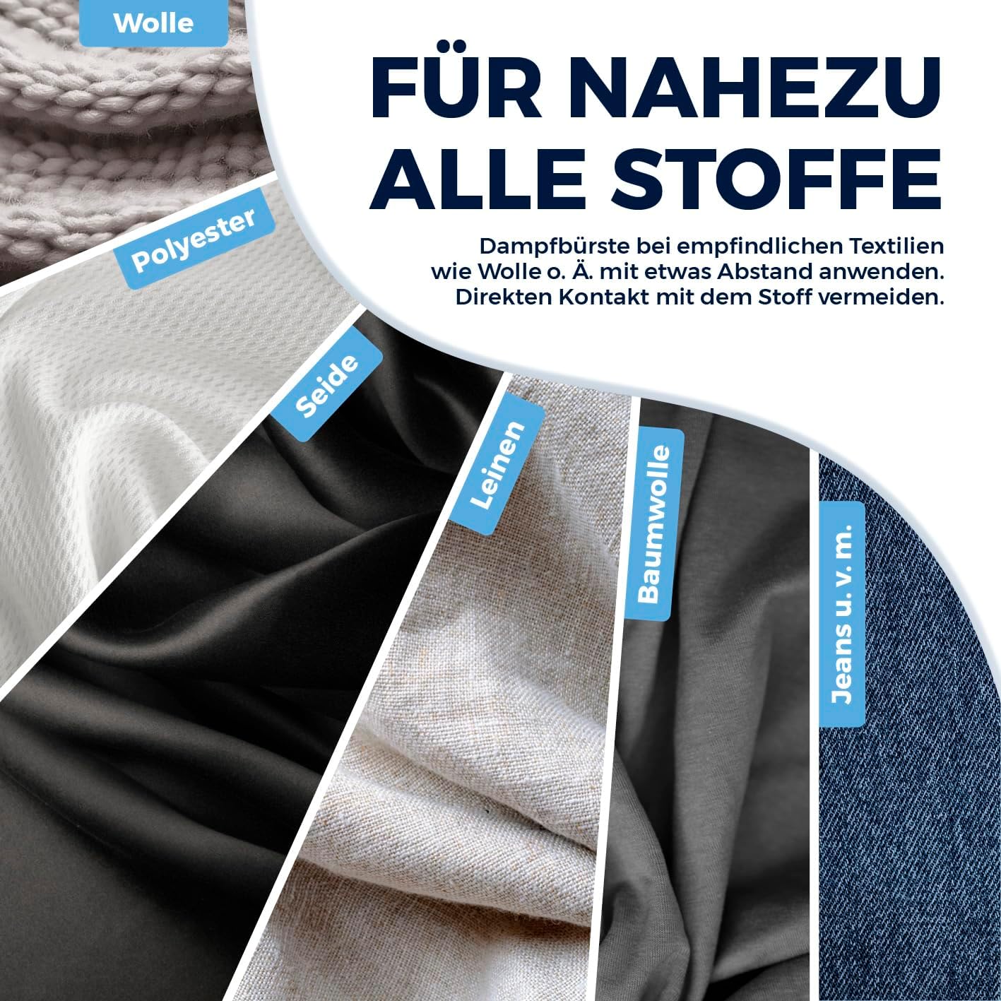 CLEANmaxx 2in1 Dampfbürste 1200 Watt | Dampfglätter faltbar und tragbar | Kompakt Steamer mit einer Dampfleistung von 20 g/min und mit 130ml Wassertank | ideal für die Reise | Kleidung mühelos bügeln — Ansicht 5