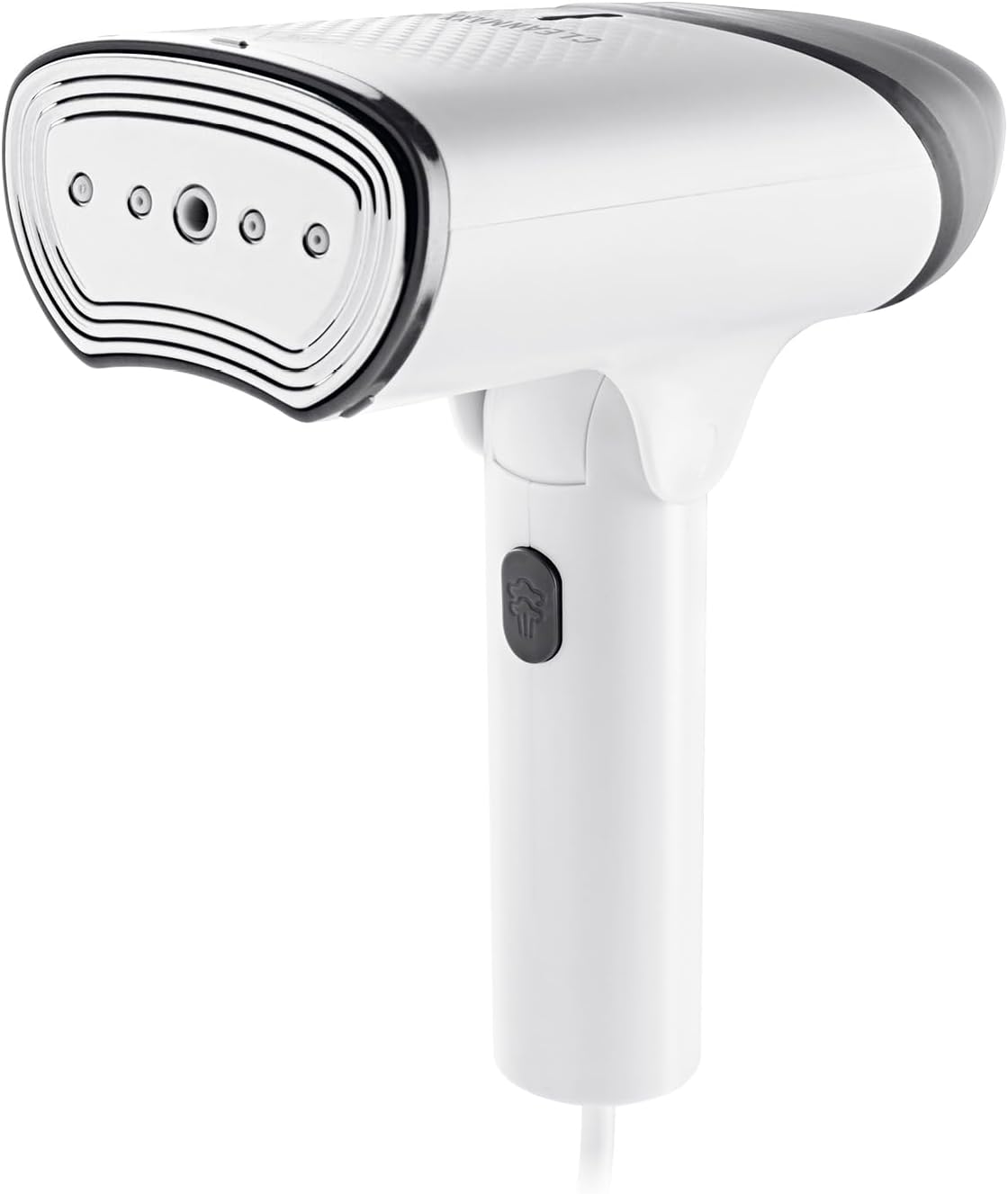 CLEANmaxx 2in1 Dampfbürste 1200 Watt | Dampfglätter faltbar und tragbar | Kompakt Steamer mit einer Dampfleistung von 20 g/min und mit 130ml Wassertank | ideal für die Reise | Kleidung mühelos bügeln