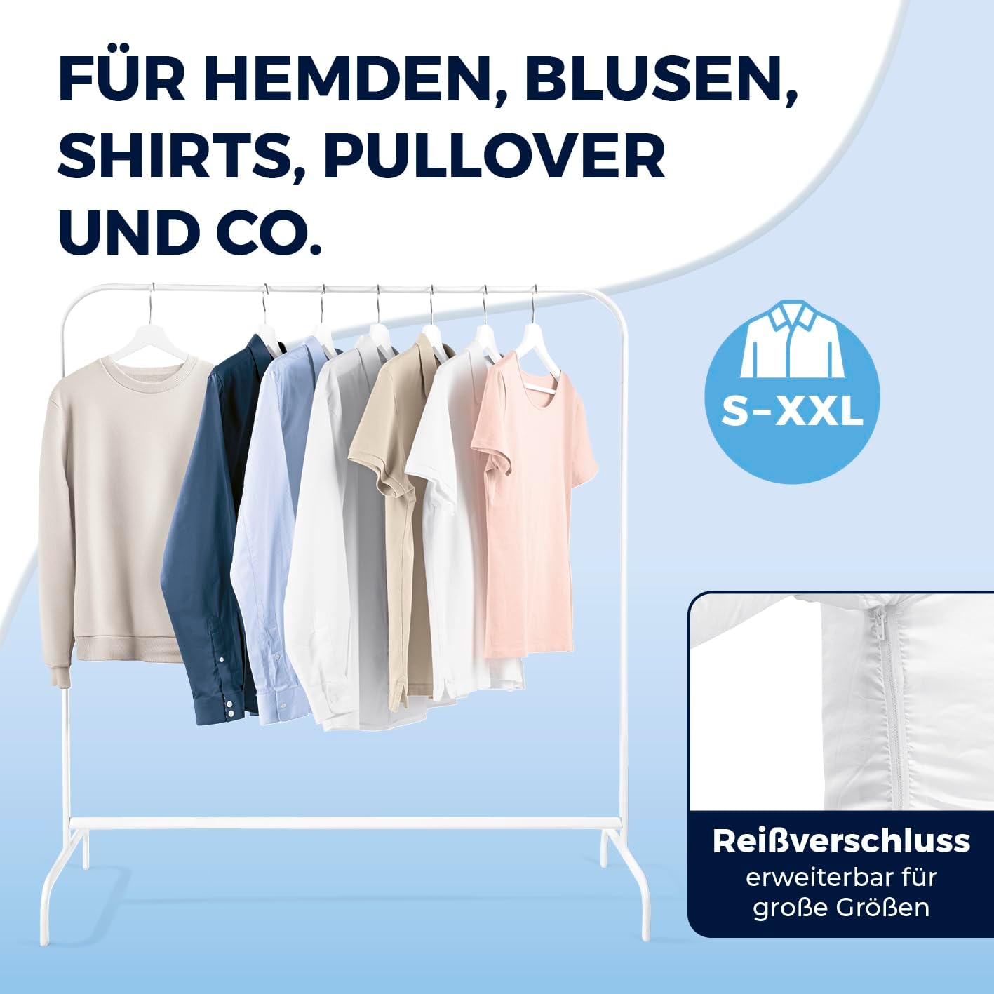 CLEANmaxx automatischer Hemdenbügler PRO KOMPAKT | handlich & platzsparend, ersetzt Bügeleisen & Dampfglätter | Bügelgerät mit Bügelpuppe zum Anhängen an die Tür | für Hemden & Co, schwarz — Ansicht 6