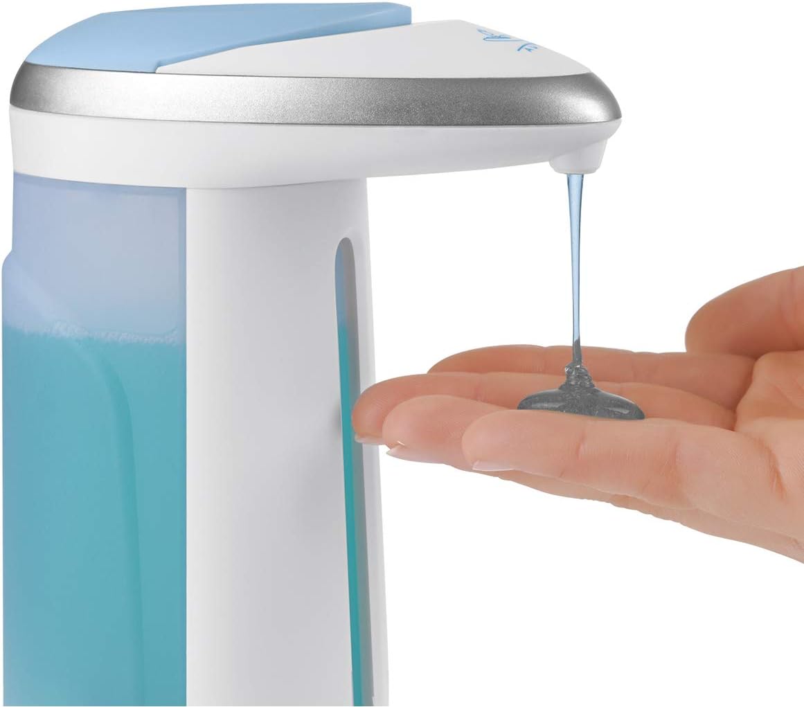 cleanmaxx automatischer Seifenspender, Desinfektionsmittel, Hand Flüssigseife, Spülseife, Seifenbehälter, 325ml — Ansicht 2