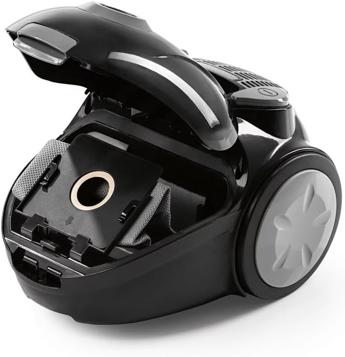 CLEANmaxx Bodenstaubsauger 800W 15kPa Ultra Fusion Saugleistung mit wiederverwendbarem Staubbeutel sowie 2in1 Düse, Mini Polsterdüse & Kombi Aufsatz — Ansicht 4