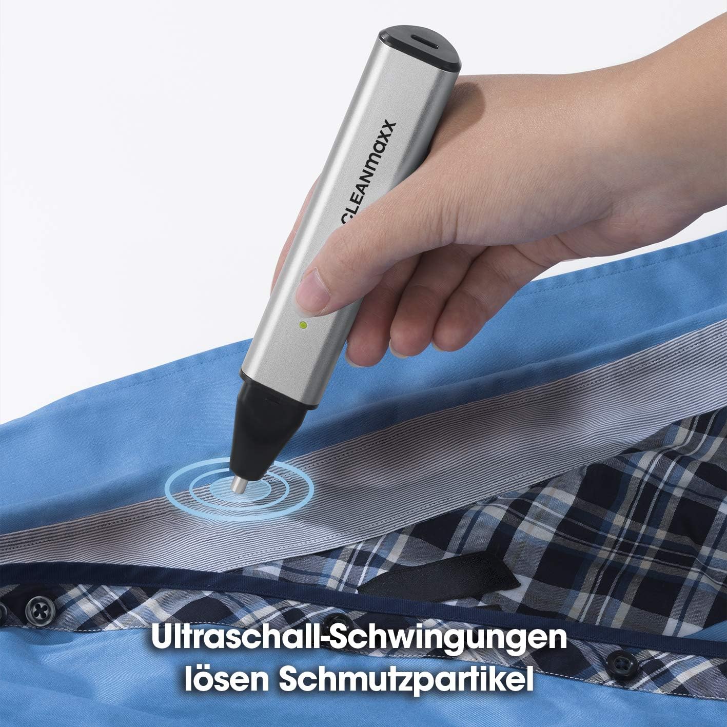 CLEANmaxx Fleckenentferner-Stift Ultraschall 3,7V — Ansicht 2