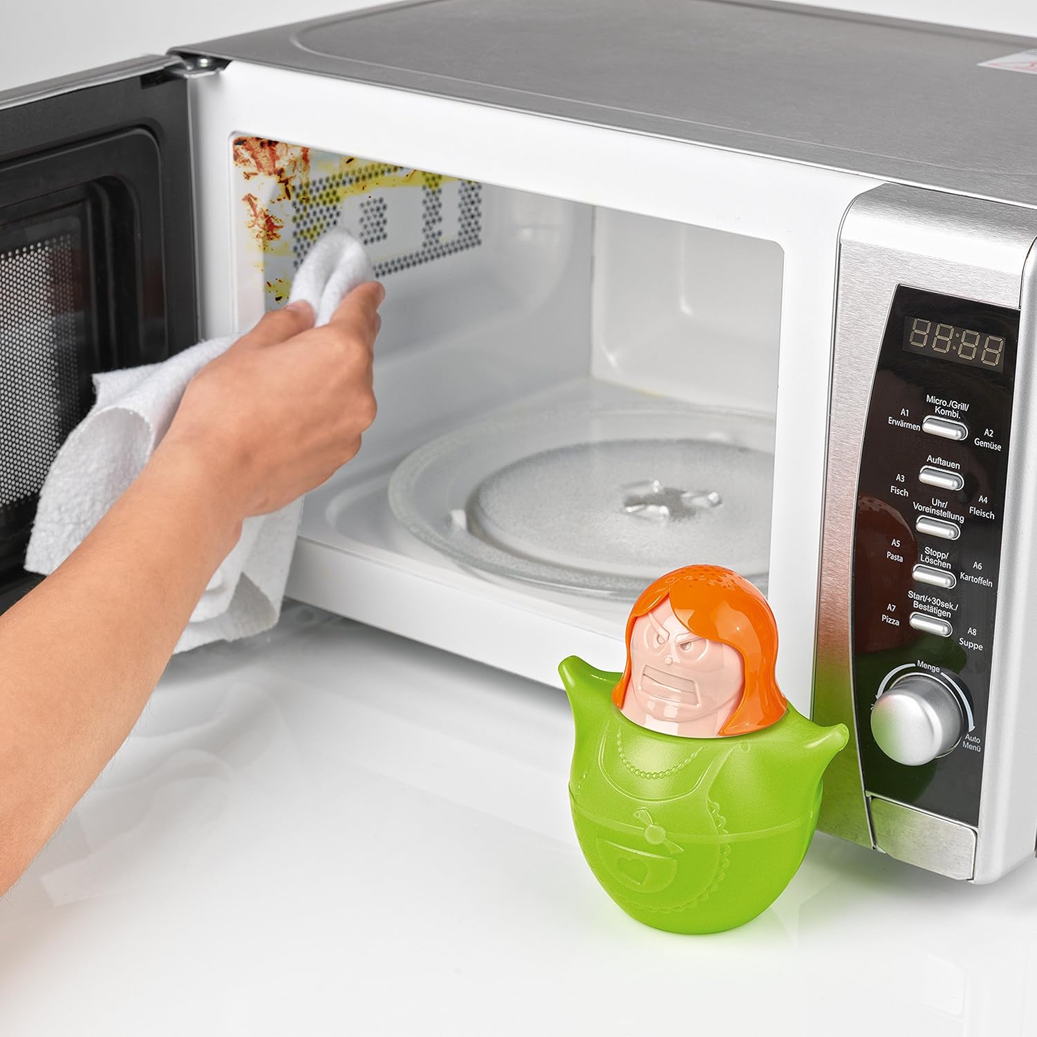 CLEANmaxx Mikrowellenreiniger Saubere Susi 03660, Genialer Küchenhelfer — Ansicht 6