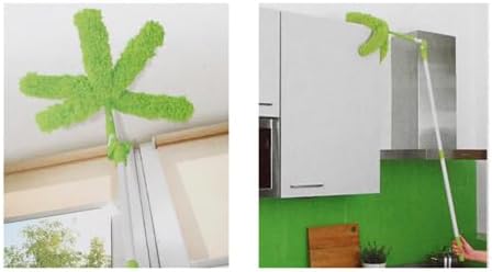 CLEANmaxx Staubwedel - im Fernsehen gesehen - ausziehbar bis 140 cm - für hohe Bereiche im Haus und Büro