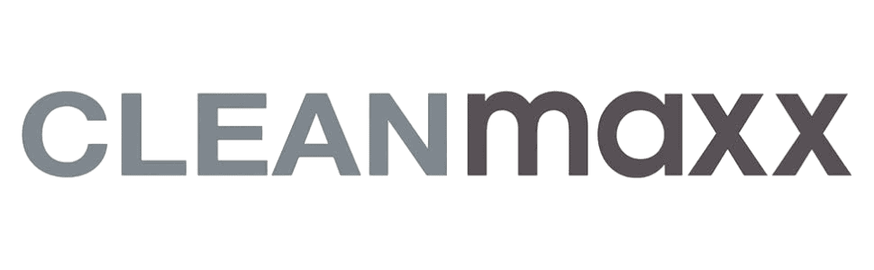 Das Bild zeigt das Wort "CLEANmaxx" in fetten Groß- und Kleinbuchstaben mit einem Farbverlaufseffekt.
